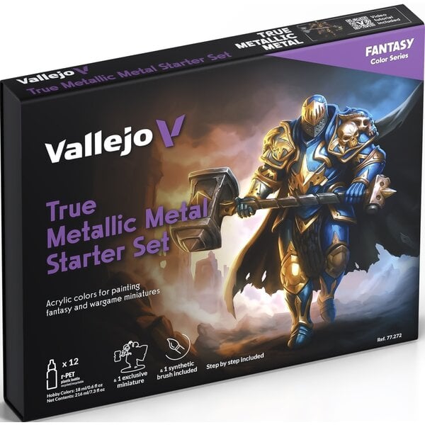 Vallejo VALLEJO - TURE METALLIC METAL - Starter Set