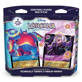 Ravensburger 23 OCT - DISNEY LORCANA - 2 PLAYER STARTER  DECK - Technically Terrific & Madcap Whimsy