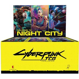 Cyberpunk 30 SEPT - CYBERPUNK - TCG - RETAIL - WELCOME TO NIGHT CITY - Booster Box