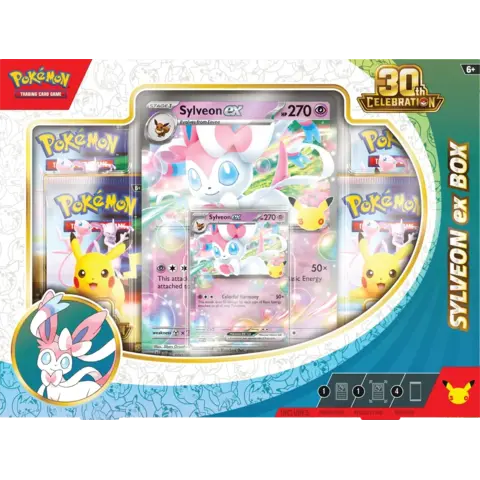 16 SEPT - POKEMON - 30TH CELEBRATION - Sylveon EX