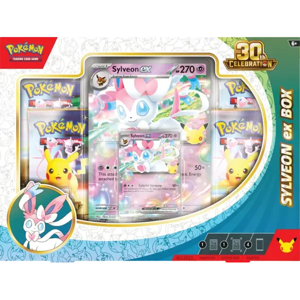 Pokemon 16 SEPT - POKEMON - 30TH CELEBRATION - Sylveon EX