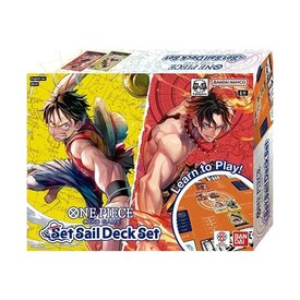 Bandai 18 SEPT - ONE PIECE - SD01 - LEARN TO PLAY - Set Sail Deck Set