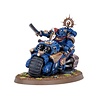 3 OCT - 40K - SPACE MARINES - Captain on Bike