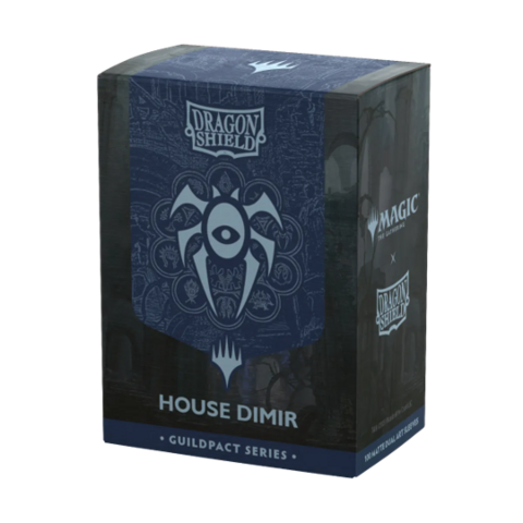 DRAGON SHIELD - SLEEVES (100ct) - DUAL MATTE - MTG - GUILDPACK - House Dimir