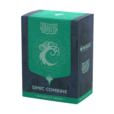 DRAGON SHIELD - SLEEVES (100ct) - DUAL MATTE - MTG - GUILDPACK - Simic Combine