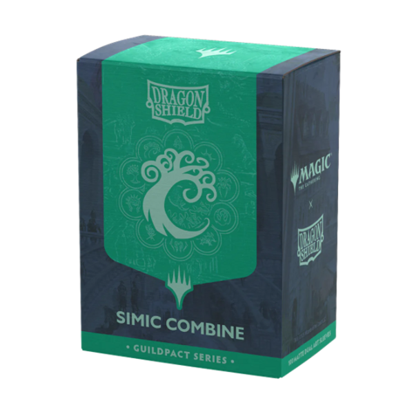 Arcane Tinmen DRAGON SHIELD - SLEEVES (100ct) - DUAL MATTE - MTG - GUILDPACK - Simic Combine
