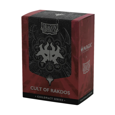DRAGON SHIELD - SLEEVES (100ct) - DUAL MATTE - MTG - GUILDPACK - Cult of Rakdos