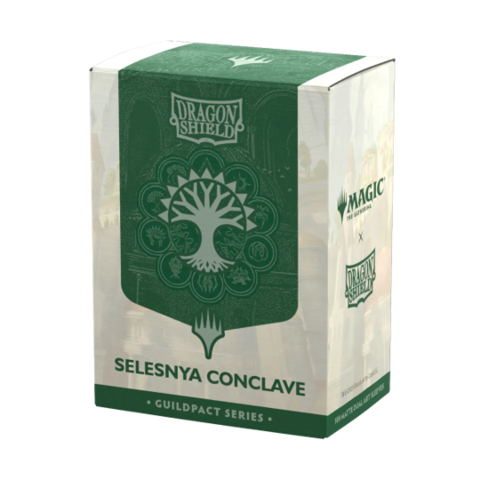 DRAGON SHIELD - SLEEVES (100ct) - DUAL MATTE - MTG - GUILDPACK - Selesnya Conclave