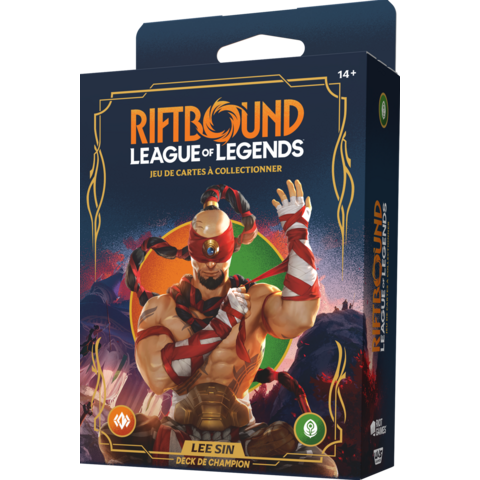 RIFTBOUND - LEAGUE OF LEGENDS - ORIGINS (FR) - CHAMPION DECK - Lee Sin