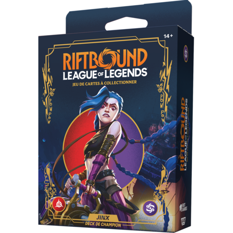 RIFTBOUND - LEAGUE OF LEGENDS - ORIGINS (FR) - CHAMPION DECK - Jinx