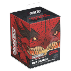 Ultimate Guard UG - DECK BOX (100+) - SQUAROES - DND - Red Dragon