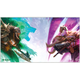 MTG UG - PLAYMAT - MTG - REALITY FRACTURE - Way of the Wildspeaker/Way of the Deathbringer