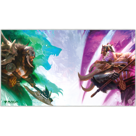 UG - PLAYMAT - MTG - REALITY FRACTURE - Way of the Wildspeaker/Way of the Deathbringer