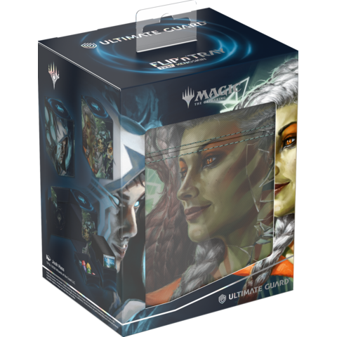 UG - DECK BOX (133+) - FLIP N TRAY - MTG - REALITY FRACTURE - Way of the Mind Sculptor / Way of the Paradox
