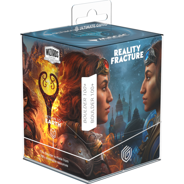 MTG UG - DECK BOX (100+) - RTE BOULDER - MTG - REALITY FRACTURE - Way of the Pyromancer / Way of the Cryomancer