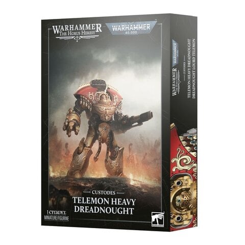 17 OCT - 40K - ADEPTUS CUSTODES - Telemon Heavy Dreadnought