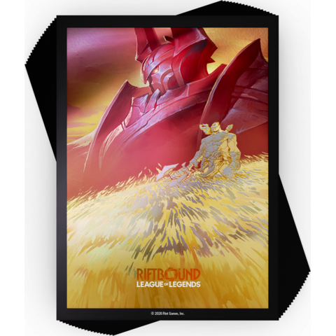 23 OCT - RIFTBOUND - SLEEVES (100ct) - LEAGUE OF LEGENDS - RADIANCE - Mordekaiser