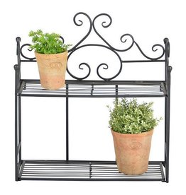 Esschert Wall etagere wide