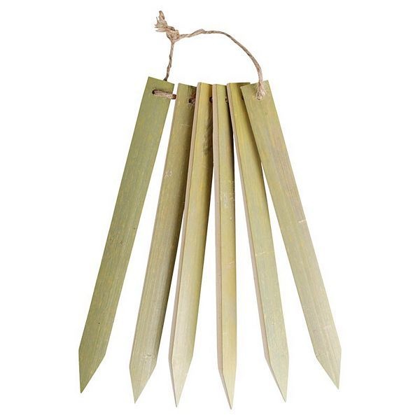Esschert Long Bamboo plant lables set