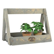 Esschert Wooden Trug with Handle - 29x39x29cm