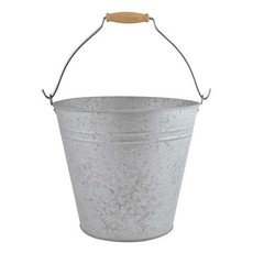 Zinc Bucket with Handle