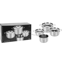 Cooking pans - Stainless - 7pcs