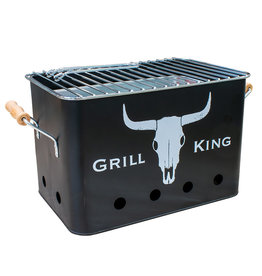 Grill King Grill King - Portable bbq rectangular with grips