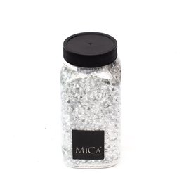 Mica Mirror glass transparent 650ml - l7.5xw7.5xh16cm