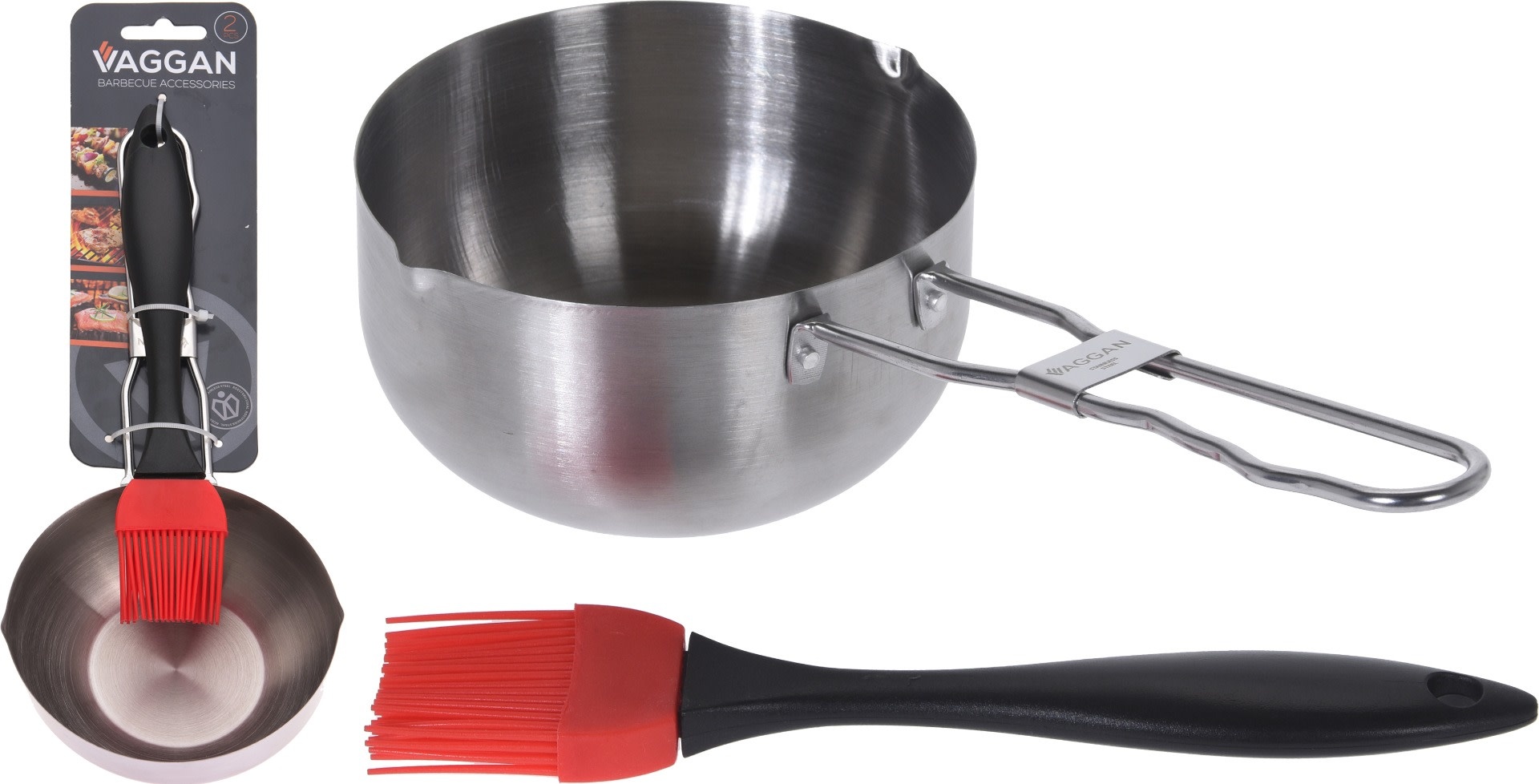 Vaggan Sauce Pan With Brush