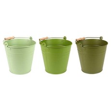 Esschert Green bucket 3/assorted