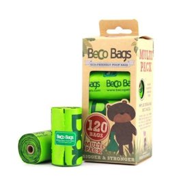 Beco Pets Unscented Degradable Multi Bags x 120