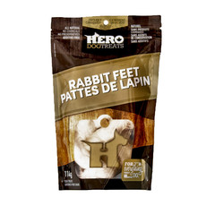 Hero Dog Treats Rabbit Feet