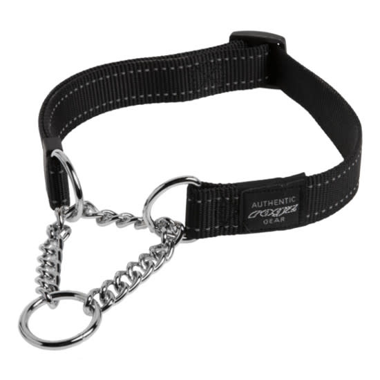 Rogz Utility - Collar - Half-Check Medium (12-18")