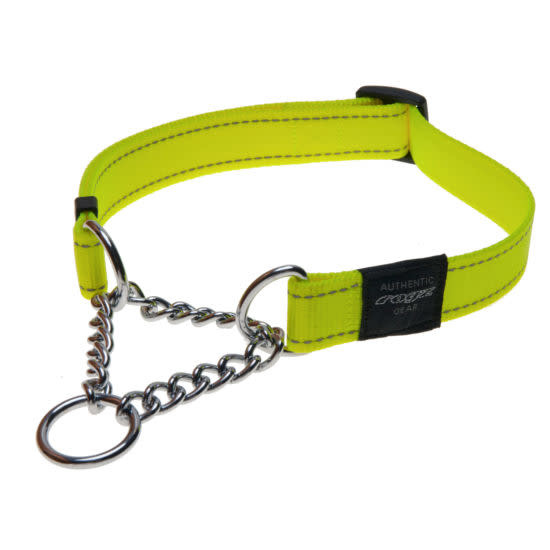 Rogz Utility - Collar - Half-Check Medium (12-18")