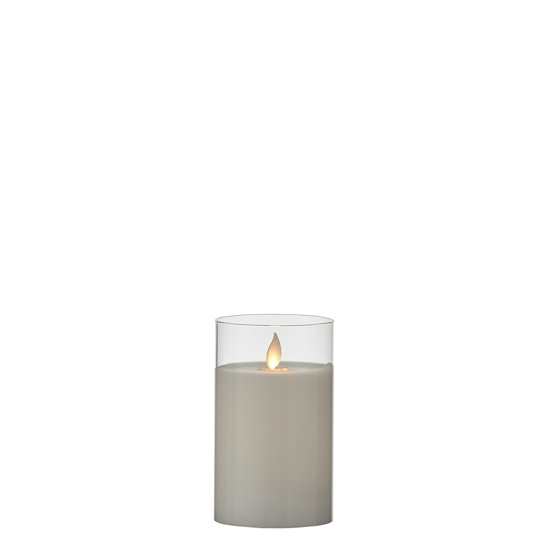 LED Candle - Transparent Warm White - BO