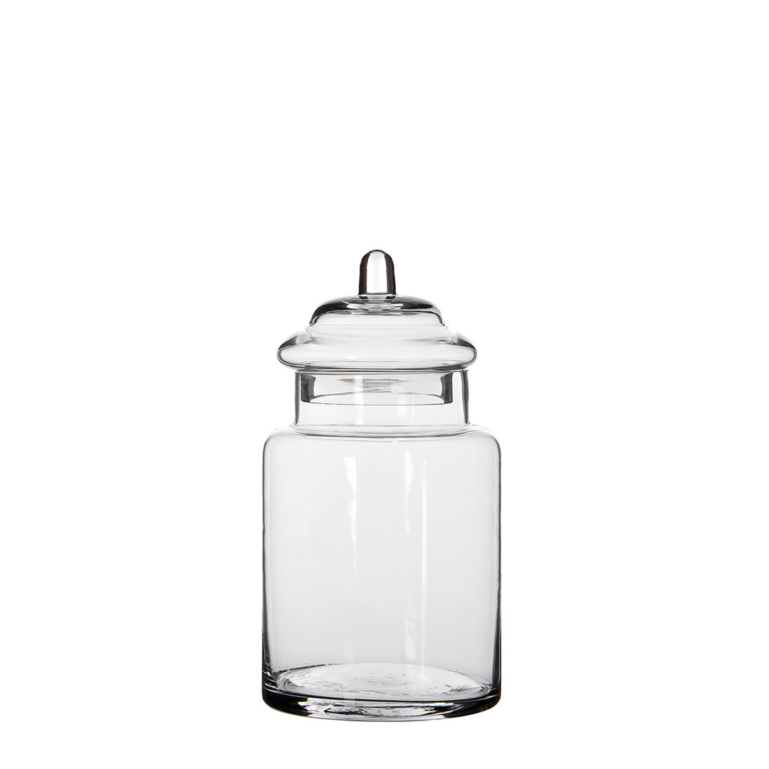 Zita Storage Pot Transparent