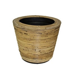 Van der Leeden Mandwerk Drypot Round Stripe Natural