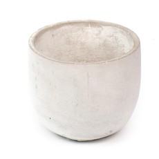 Mica Cliff Pot - Beige