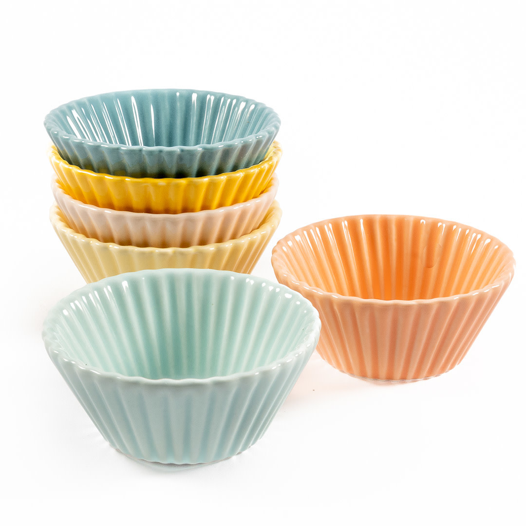 Danica Baking Cups - Cloud - Ceramic Set of 6