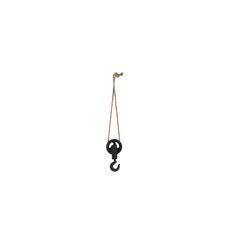 Dijk Pulley on Rope Iron