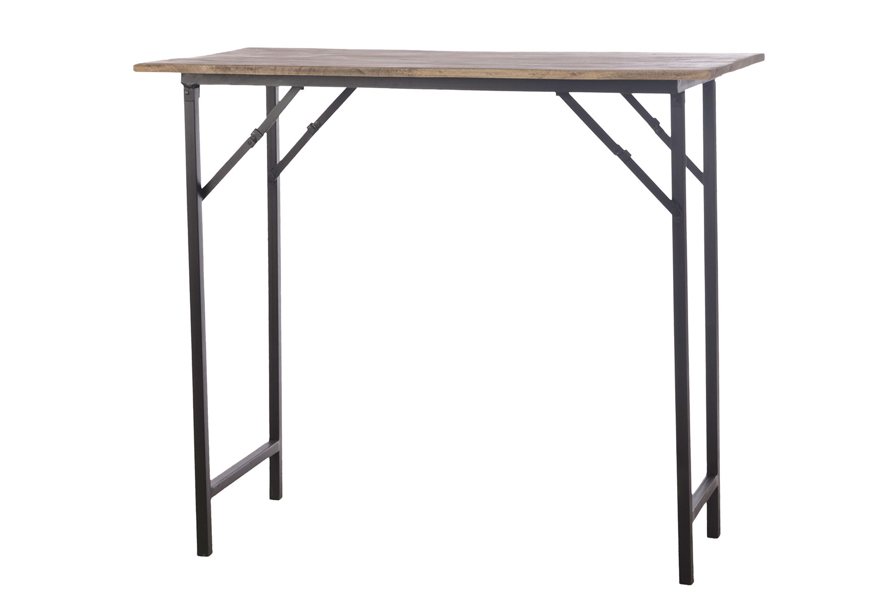 Dijk Vintage wooden table natural  118x103.5x55.3cm