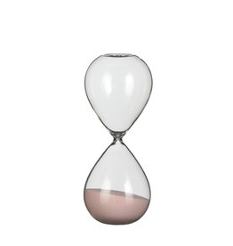 Mica Hourglass Pink - h20xd8cm