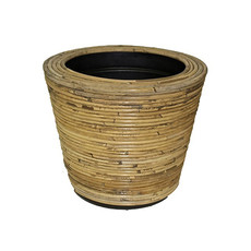 Van der Leeden Mandwerk Drypot Round Stripe Natural
