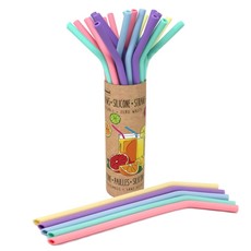 Danesco Danesco - Reusable Silicone Straws - each