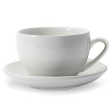 Danica Danesco - Jumbo Cup & Saucer - White