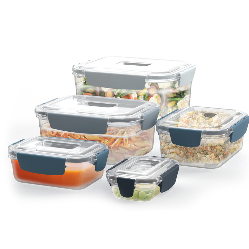 Joseph Joseph SKY Nest Lock Food Container Set - Blue