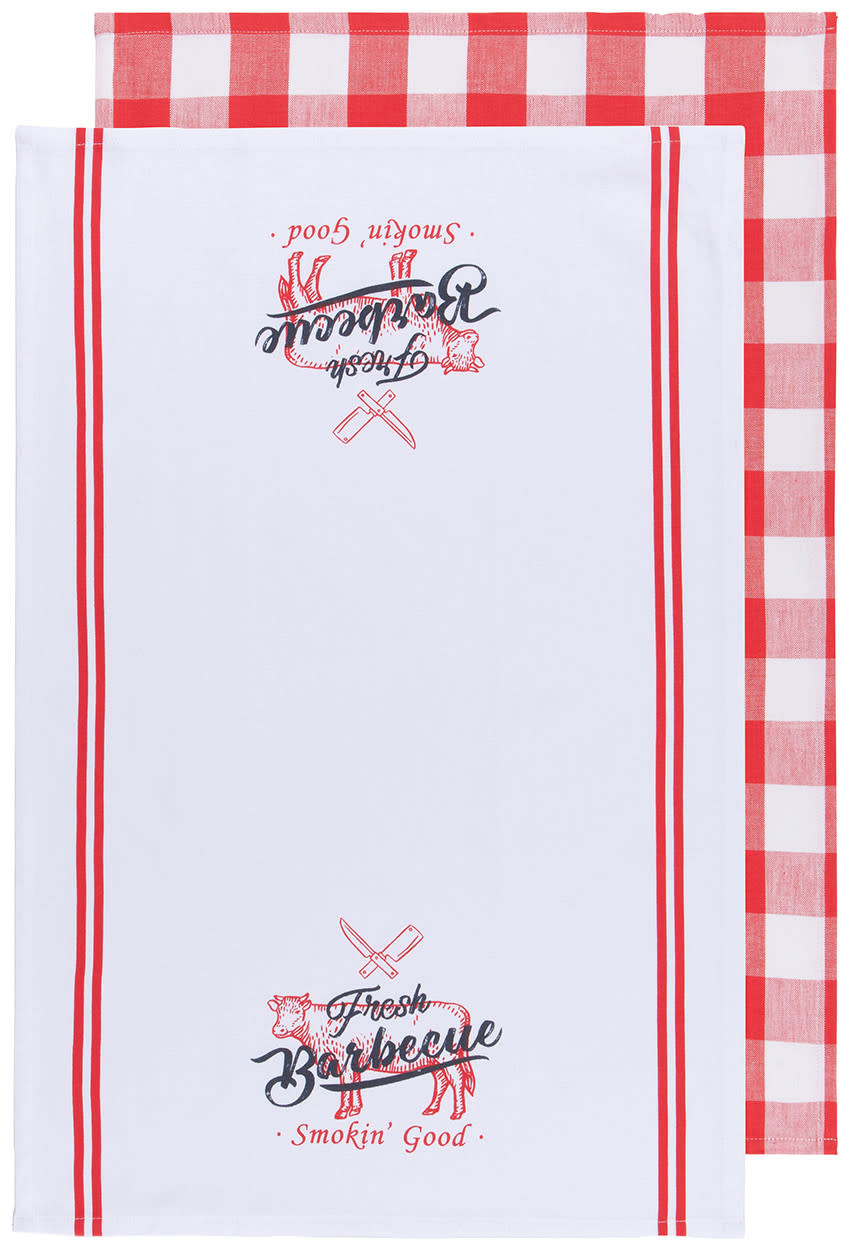 Danica Danica - BBQ Dishtowel - Set of 2