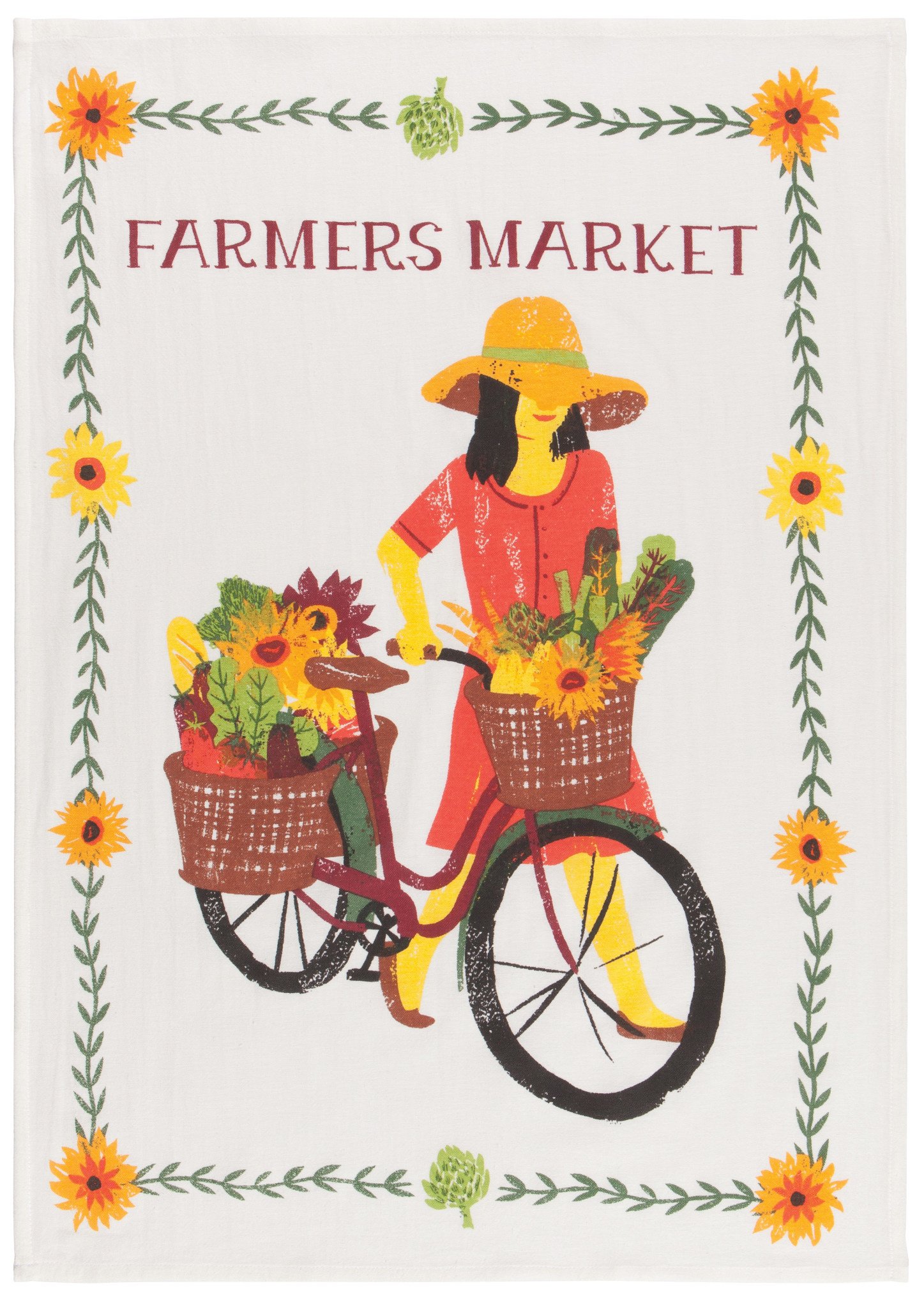 Danica Tea Towel - Baker's Flour/Farm Market -Set of 3