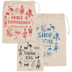 Danica Danica - Shop Local Produce Bags - Set/3