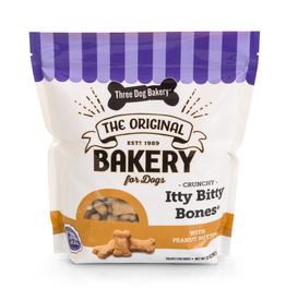 Three Dog Bakery - Itty Bitty Bones Peanut Butter